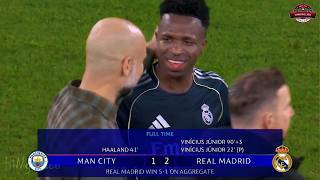 Vinicius Jr Vs Man City Champions League Last 16, 2Nd Leg 5-1 On Agg 202526
