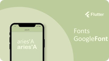 Google font in Flutter - Flutter Tutorial
