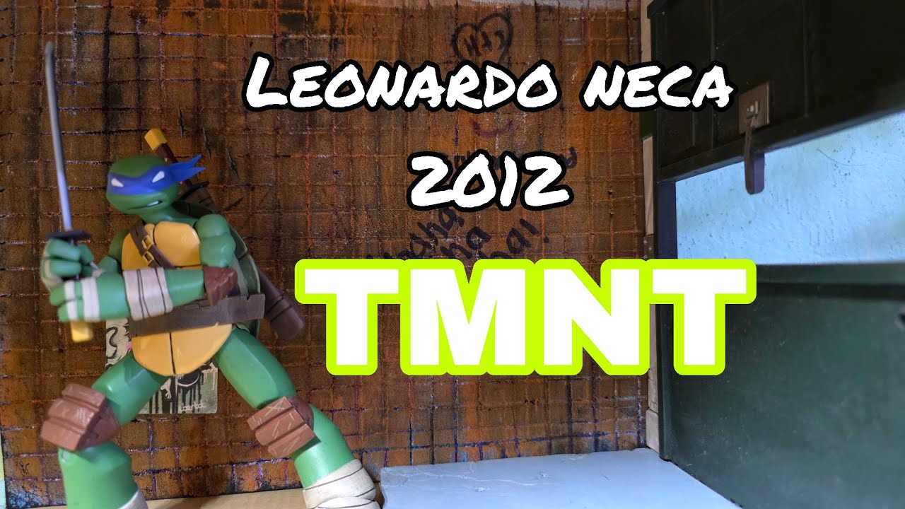 Leonardo tmnt 2012 review en español