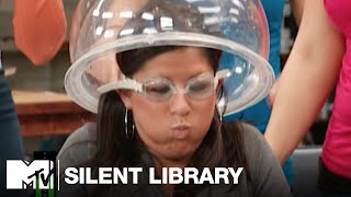 6 CoWorkers Take on the 'Not Happy Hour' + 'Spice Helmet' Challenge | Silent Library