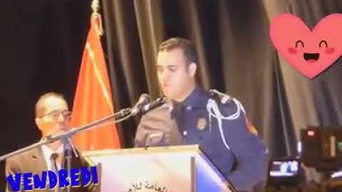 شرطي من مدينة اسفي يرتل القران الكريم بشكل جميل