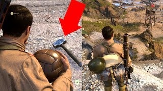 HOW TO GET ON TOP OF COD WWII'S HEADQUARTERS! (Also, How To Grab the Hidden Easter Eggs!)