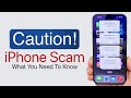 Warning iphone has a serious scam problem