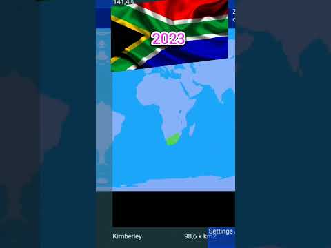 South Africa 2023 and South Africa 1910-1961.