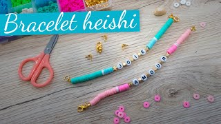 Diy Summer bracelet heishi - bracelet d'amitié - tuto facile screenshot 2