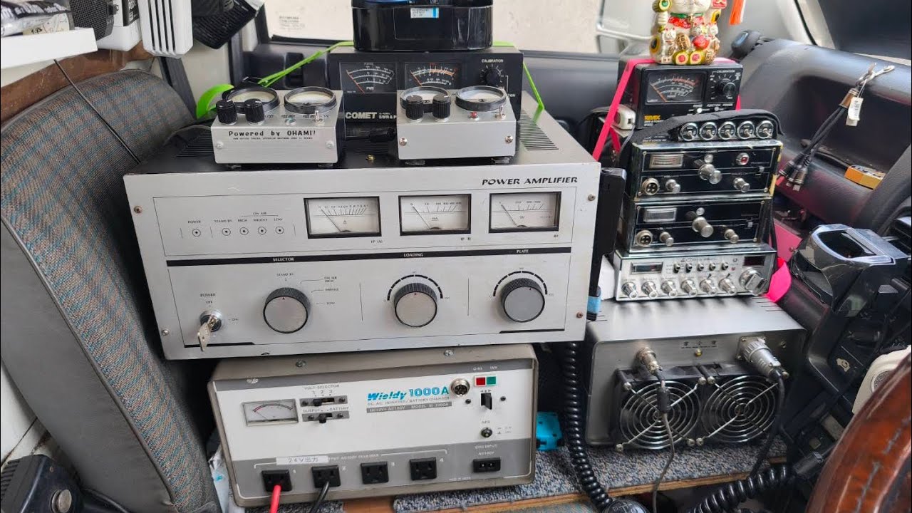 CB無線 高性能 アップバーター実験その1 イナズマ14発TR－5000Z