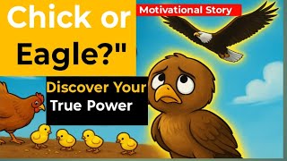 The Eagle and the Chick Story | Discover Your True Potential | Motivational Story in English #Story