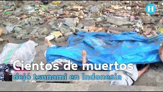 Cientos de muertos en sismo y tsunami en Indonesia