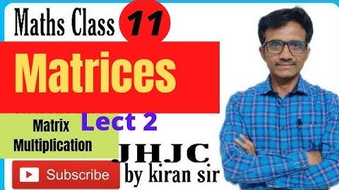 MATH CLASS 11 MATRICES EX.4.6