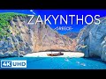 ZAKYNTHOS 4K - Turquoise Waters and Dramatic Coastal Cliffs With Beautiful Nature Videos
