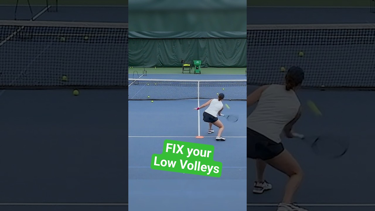 How to FIX your low volleys: