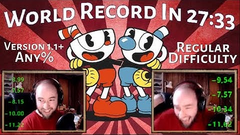 Cuphead Former World Record Speedrun in 27:33.47 | Any% - V1.1.5 - Regular Difficulty