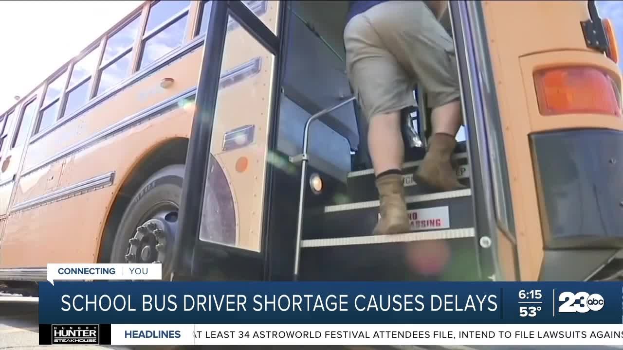 National school bus driver shortage causing delays - YouTube