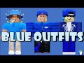 ✩ @asoturo ✩  Blue avatar, Roblox, Cool avatars