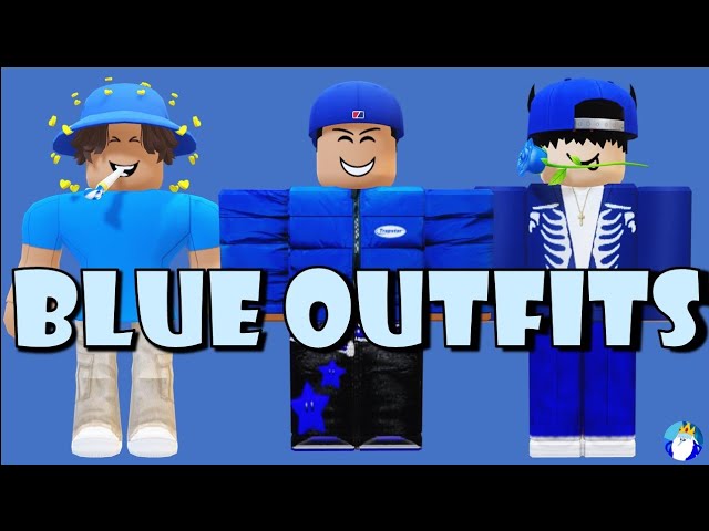 roblox outfit blue theme boy｜Pesquisa do TikTok