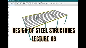 Lecture 09 | Wind Load Calculation - 1 | Design of Steel Structures | SAP2000