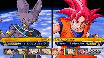 Beerus VS Goku SSj God | Dragon Ball Z Budokai Tenkaichi 3