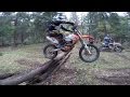 Enduro Attack on the Wood