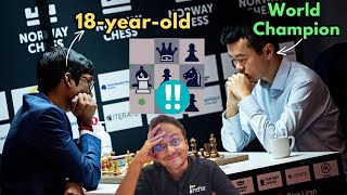 Shocking turnaround in one move | Praggnanandhaa vs Ding Liren | Norway Chess 2024 screenshot 1