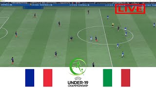 🔴 [ LIVE ] France U19 vs Italy U19Italy - EUROPE Euro U19