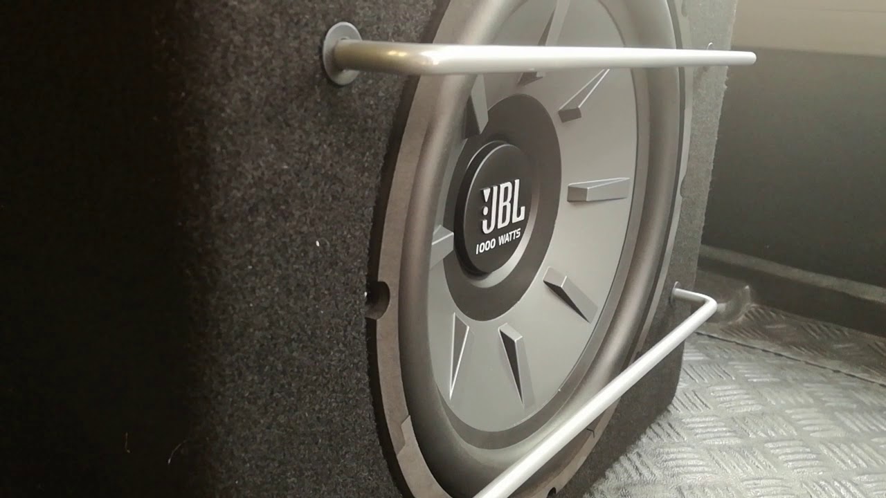 JBL Stage 1200B Subwoofer sealed box 250 W RMS - YouTube