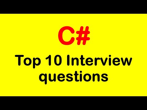 Mastering C# Interviews: Top 10 Questions #interviewpreparation #Job #interview #csharp