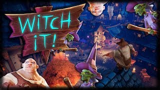 Jogando Witch It - Esconde Esconde Halloween com Galinhas, Bruxas e CAOS!! screenshot 4