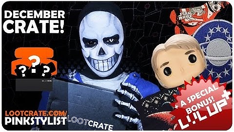 Loot Crate + Bonus Crate! - Unboxing - Galaxy! - December 2015