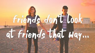 Video thumbnail of "Tate McRae - friends don't look at friends that way (Lyrics) slowed"