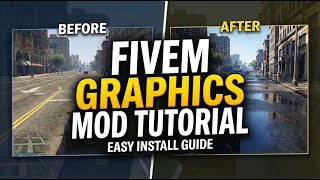 How to install graphics mod to FiveM in ONE MINUTE (EASY)