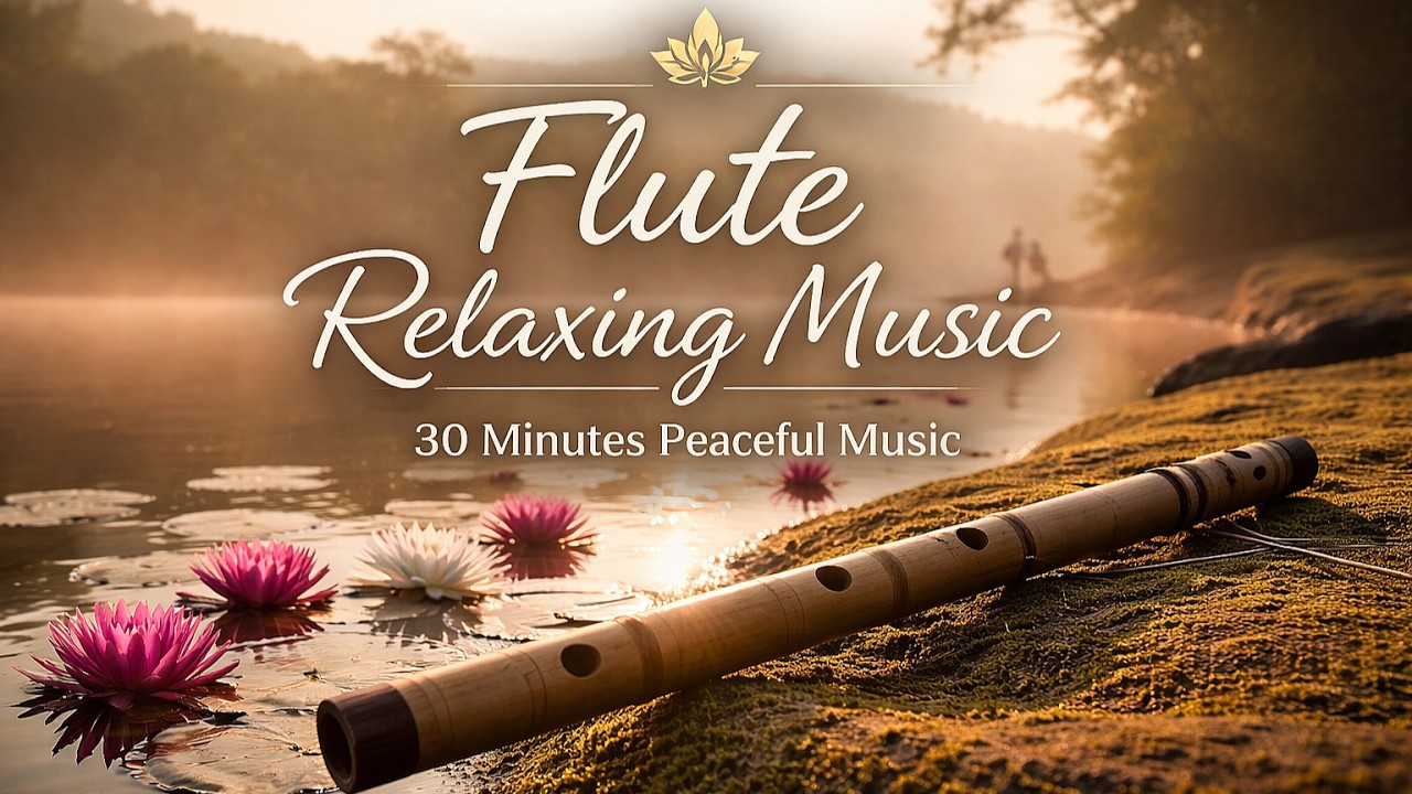 Flute Relaxing Music | 30 Minutes Peaceful Instrumental | Stress Relief, Meditation & Sleep #viral 
