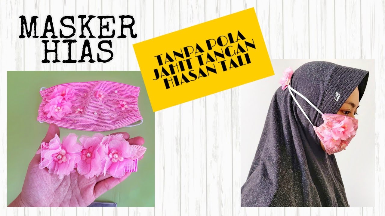  MASKER  KAIN  Masker  Edisi Lebaran Masker  Hias  