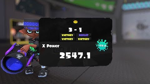 How GOOD is my slosher in x rank [Splatoon 3]
