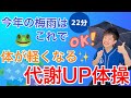 てつまると梅雨を乗り越えよう💪たったこれだけ!重い体が軽くなる椅子座位全身体操【22分】