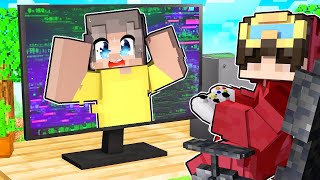 VİDEO OYUNUNUN İÇİNDE MAHSUR KALDIK! 🎮 -Minecraft