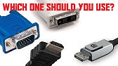 kompensation jeg er enig petroleum HDMI Vs DVI Vs DisplayPort | Which one is better? - YouTube