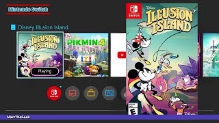 Disney Illusion Island Docked Nintendo Switch Gameplay