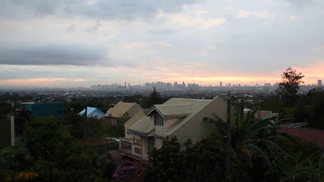 Overlooking Metro Manila from Antipolo - Sundown