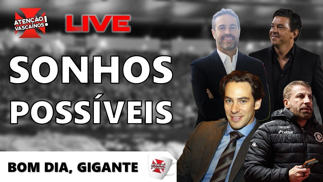 NOVIDADES! VASCO TEM JÁ O PERFIL PARA O NOVO TÉCNICO. SITUAÇÃO DA SAF GANHA IMPORTANTE CAPÍTULO