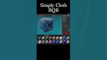 Blenderのアドオン「Simply Cloth」の紹介動画です。概要欄にURLがあります。#blender #addon #simplycloth