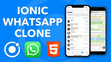 IONIC WHATSAPP: Créer un clone de WhatsApp avec Ionic en 22 minutes