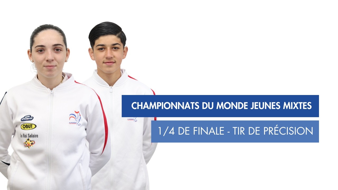 Miniature : CHAMPIONNATS DU MONDE JEUNES MIXTES - 1/4 DE FINALE TIR DE PRECISION