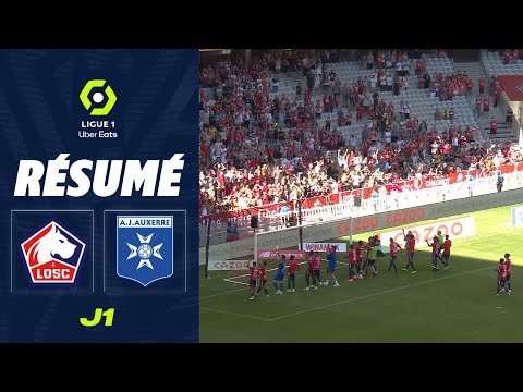 LOSC LILLE - AJ AUXERRE (4 - 1) - Résumé - (LOSC - AJA) / 2022-2023