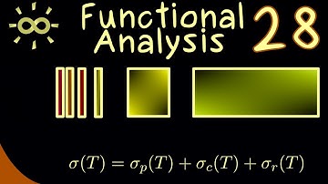 Functional Analysis 28 | Spectrum of Bounded Operators [dark version]