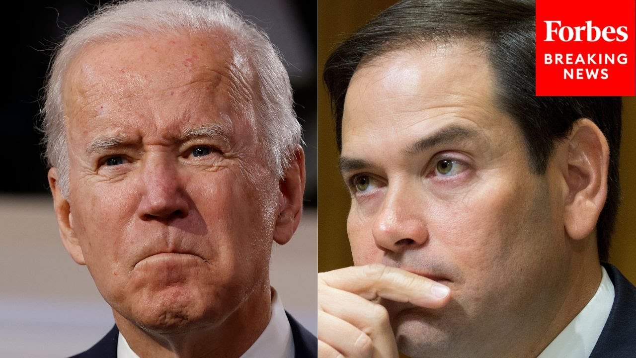 White House Responds To Marco Rubio Criticizing Biden For Coupling ...