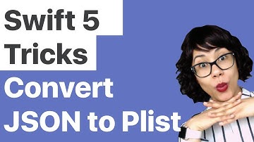 Swift 5 Convert JSON to XML or Plist in Playground