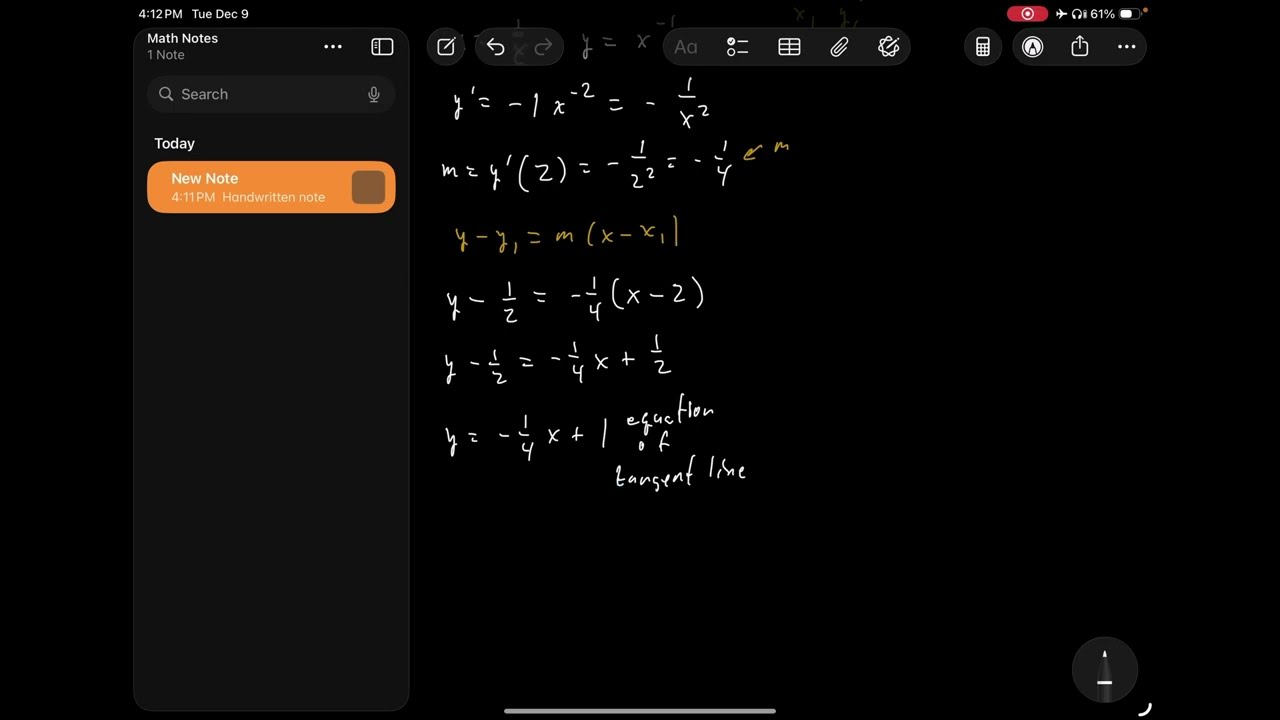 Приложение-калькулятор для построения графиков на iPad