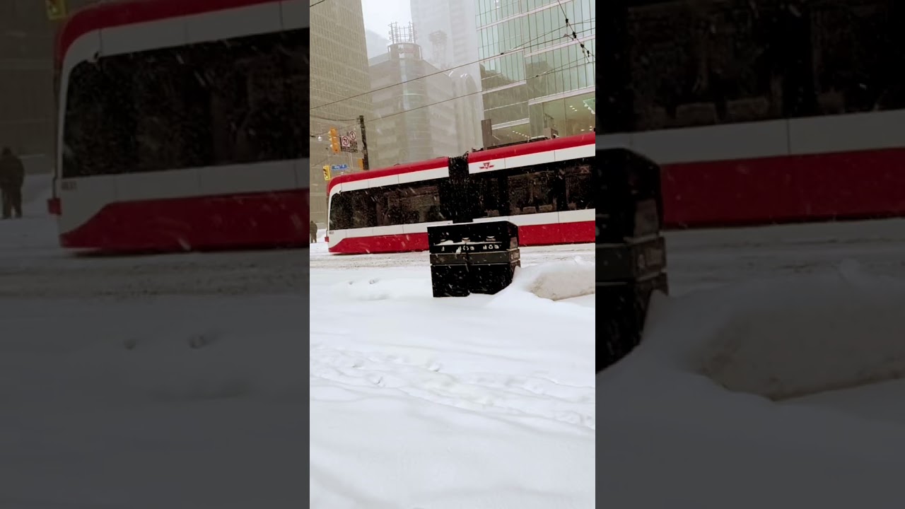 Toronto fridge temperature 60 meter snow Canada 🇨🇦