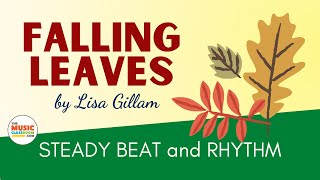 Fall Song for Kids with Matching Game and Beat and Rhythm Lesson