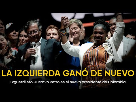 La izquierda ganó de nuevo: Exguerrillero Gustavo Petro es el nuevo presidente de Colombia